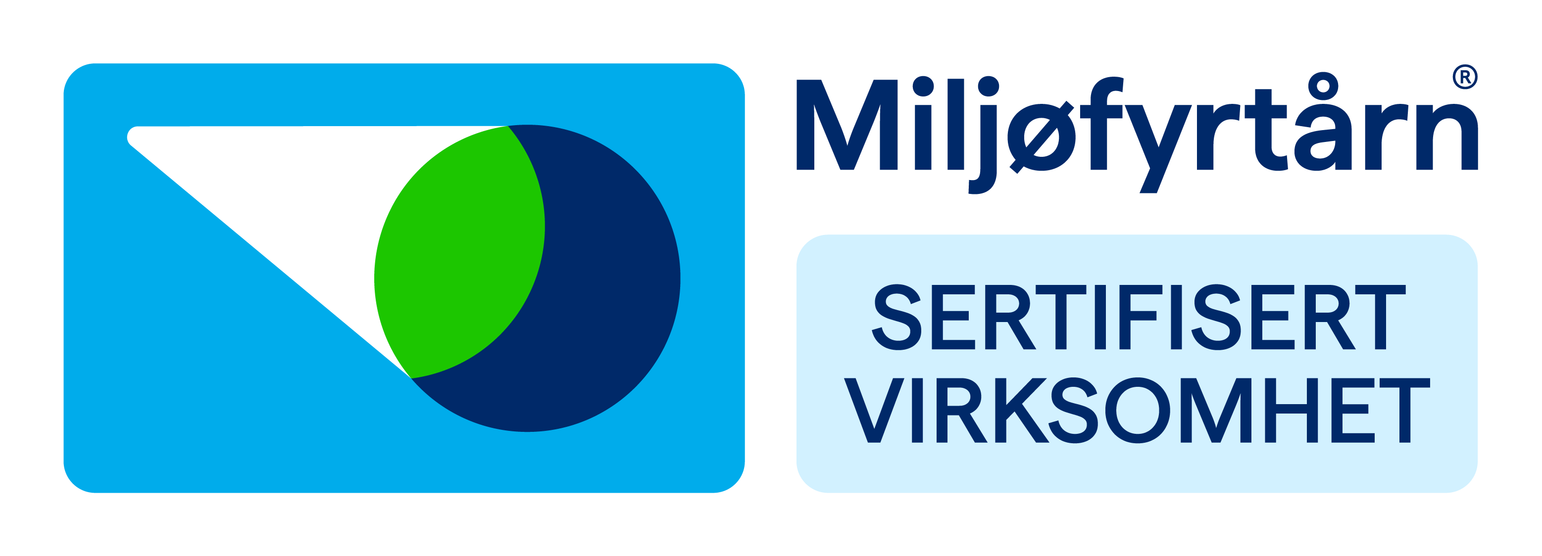 RGB PNG miljofyrtarn sertifisert virksomhet horisontal RGB